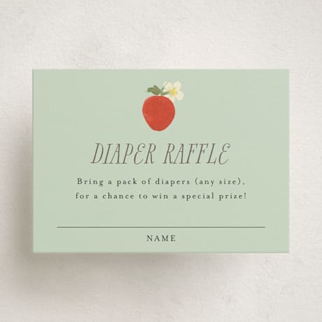 Mini Baby Shower Insert Cards