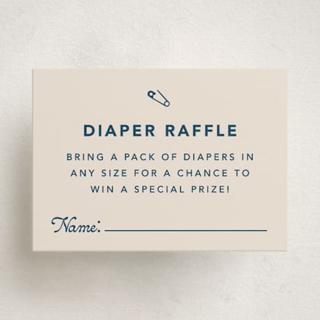 Mini Baby Shower Insert Cards