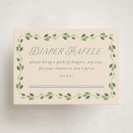 Mini Baby Shower Insert Cards