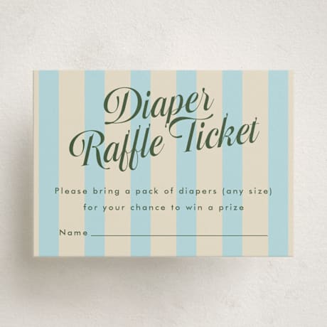 Mini Baby Shower Insert Cards