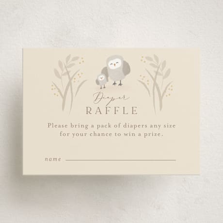 Mini Baby Shower Insert Cards