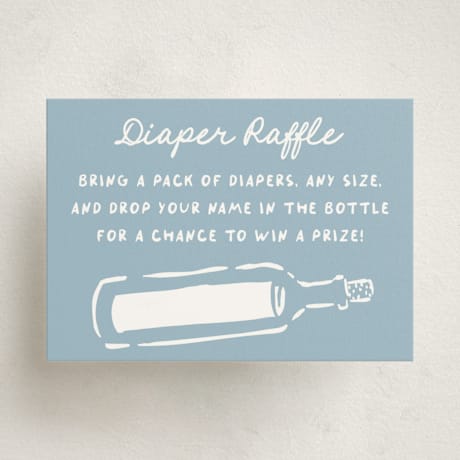 Mini Baby Shower Insert Cards