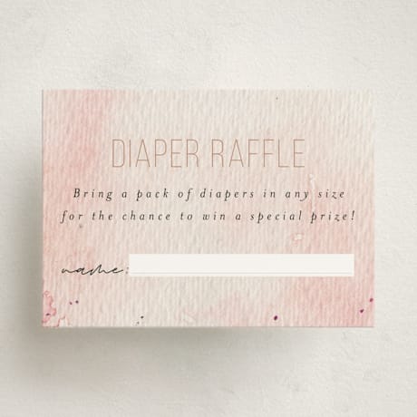 Mini Baby Shower Insert Cards