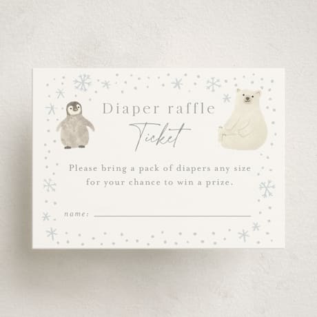 Mini Baby Shower Insert Cards