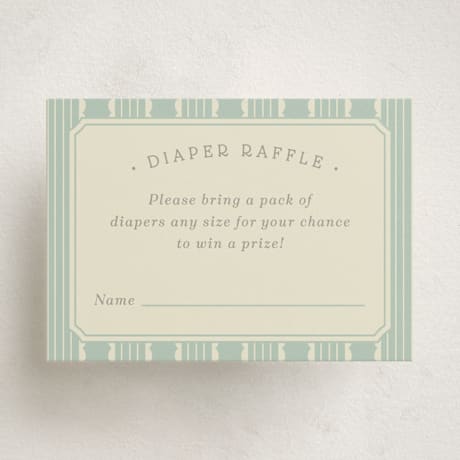 Mini Baby Shower Insert Cards