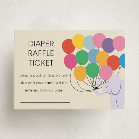 Mini Baby Shower Insert Cards