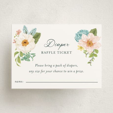 Mini Baby Shower Insert Cards