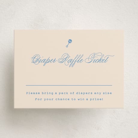 Mini Baby Shower Insert Cards