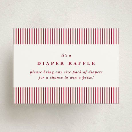 Mini Baby Shower Insert Cards