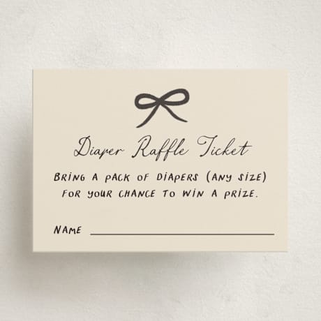 Mini Baby Shower Insert Cards