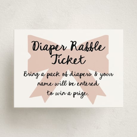 Mini Baby Shower Insert Cards