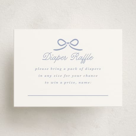 Mini Baby Shower Insert Cards