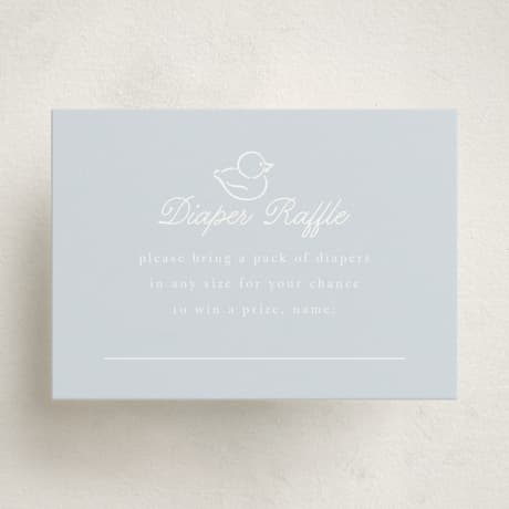 Mini Baby Shower Insert Cards