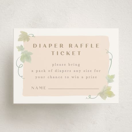 Mini Baby Shower Insert Cards