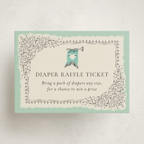 Mini Baby Shower Insert Cards