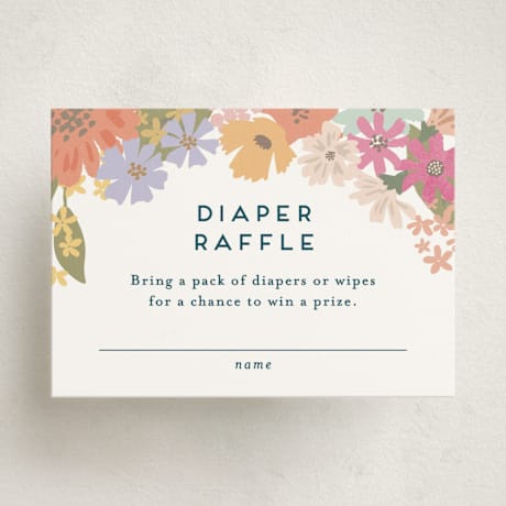 Mini Baby Shower Insert Cards
