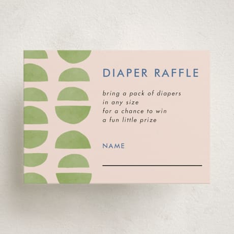 Mini Baby Shower Insert Cards