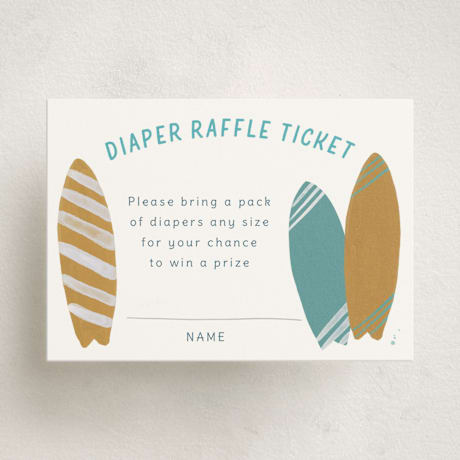 Mini Baby Shower Insert Cards