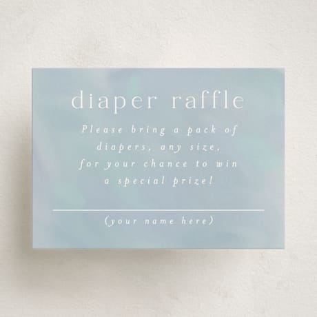 Mini Baby Shower Insert Cards