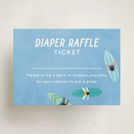 Mini Baby Shower Insert Cards