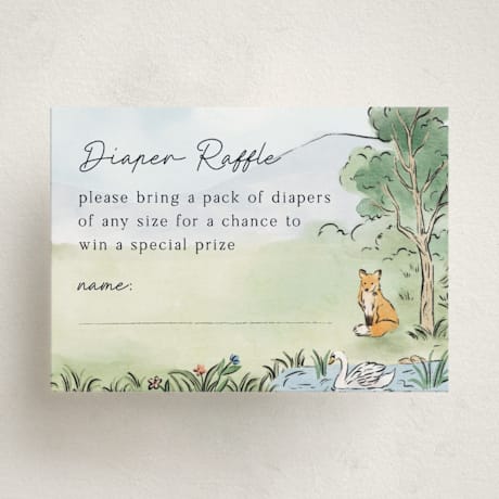 Mini Baby Shower Insert Cards