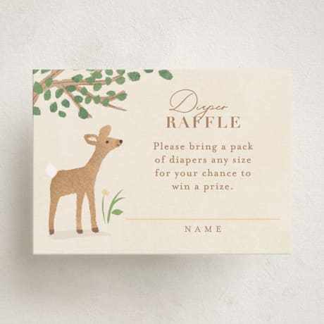 Mini Baby Shower Insert Cards