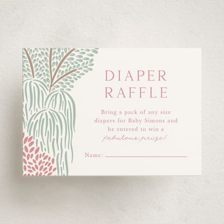 Mini Baby Shower Insert Cards