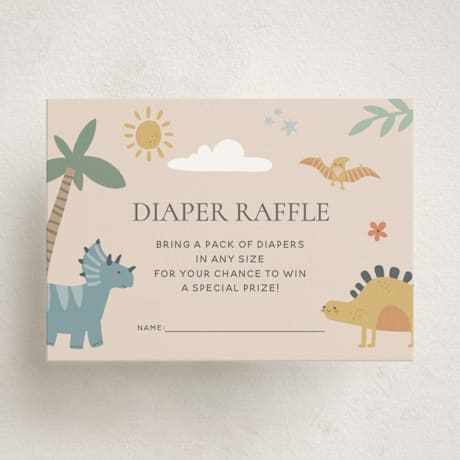 Mini Baby Shower Insert Cards