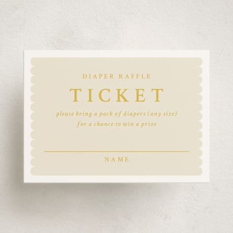 Mini Baby Shower Insert Cards