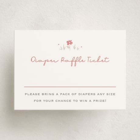 Mini Baby Shower Insert Cards