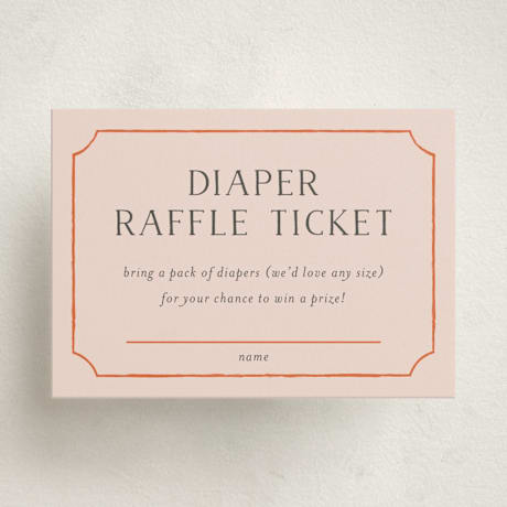 Mini Baby Shower Insert Cards