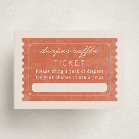 Mini Baby Shower Insert Cards