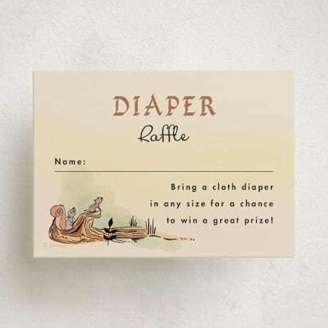 Mini Baby Shower Insert Cards