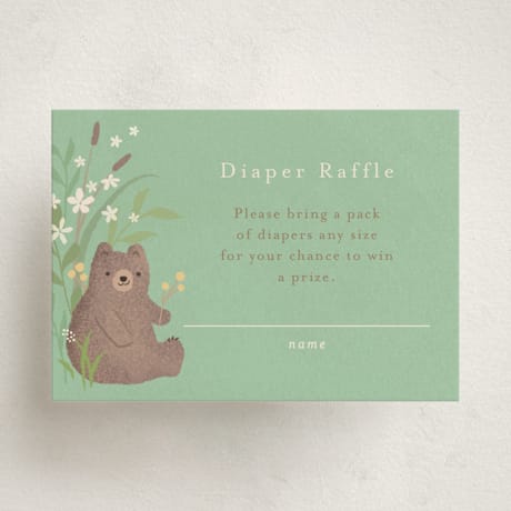 Mini Baby Shower Insert Cards