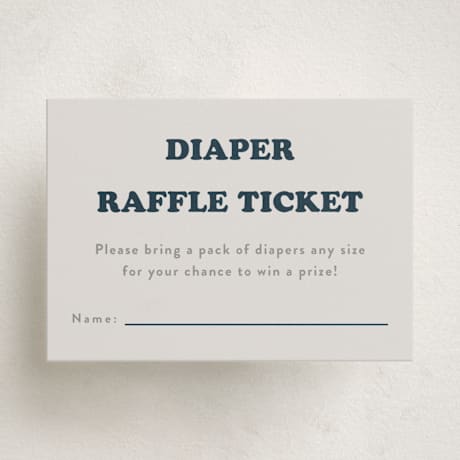 Mini Baby Shower Insert Cards