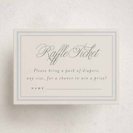 Mini Baby Shower Insert Cards