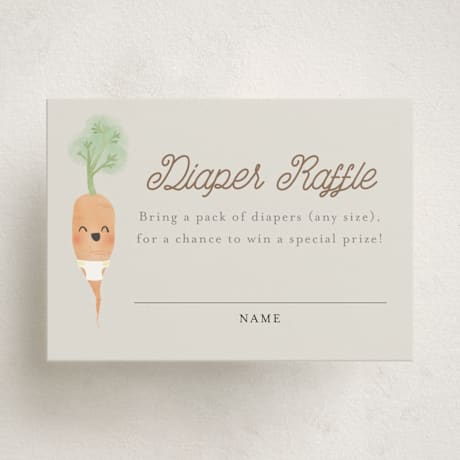 Mini Baby Shower Insert Cards