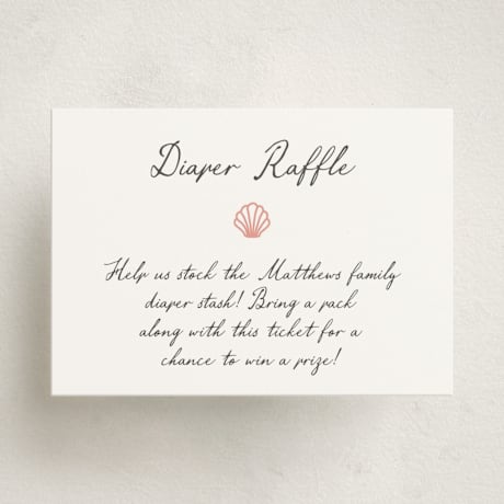 Mini Baby Shower Insert Cards