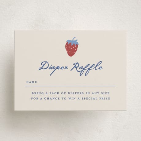 Mini Baby Shower Insert Cards