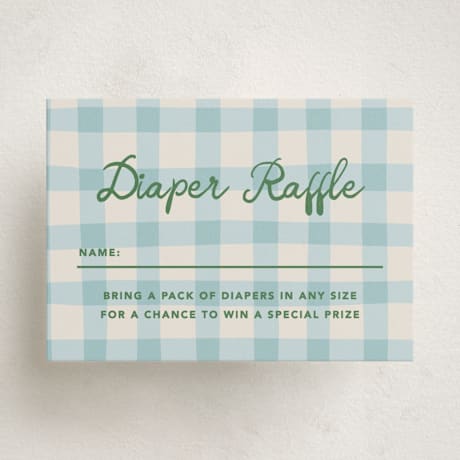 Mini Baby Shower Insert Cards