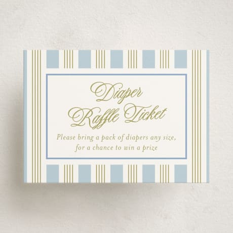 Mini Baby Shower Insert Cards