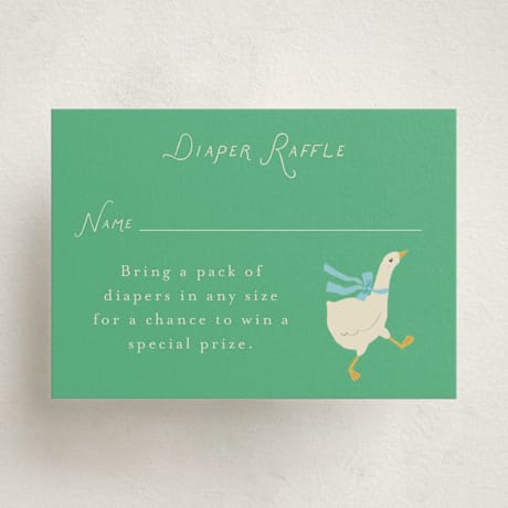 Mini Baby Shower Insert Cards