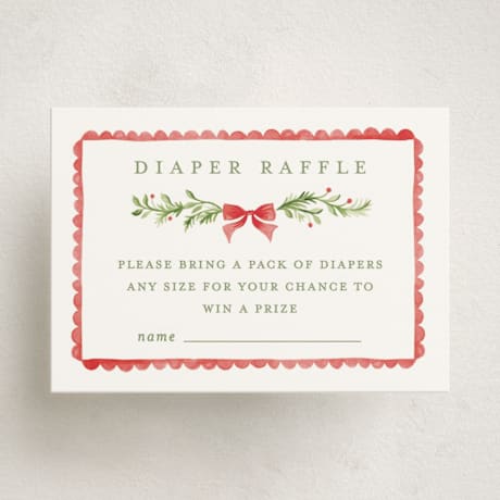 Mini Baby Shower Insert Cards