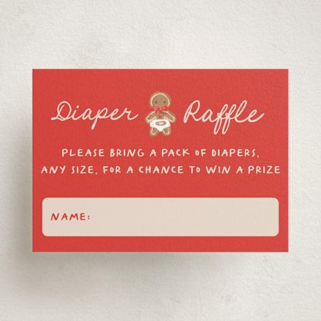 Mini Baby Shower Insert Cards