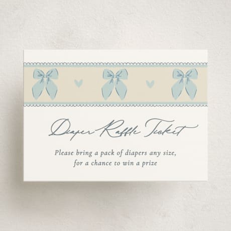 Mini Baby Shower Insert Cards