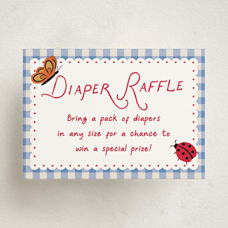 Mini Baby Shower Insert Cards