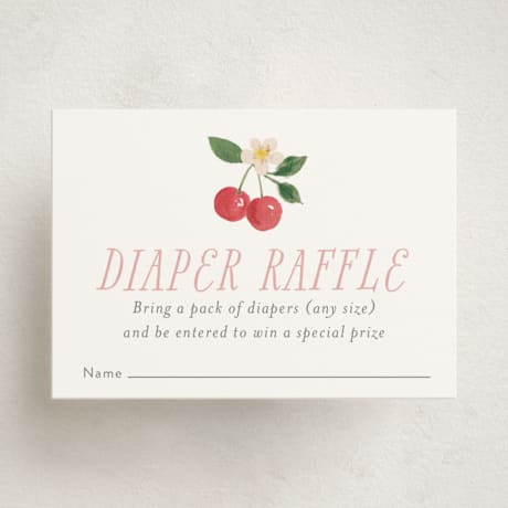 Mini Baby Shower Insert Cards