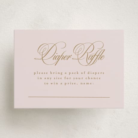 Mini Baby Shower Insert Cards