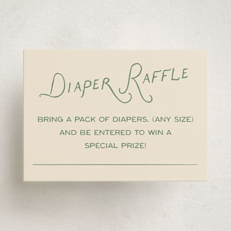 Mini Baby Shower Insert Cards