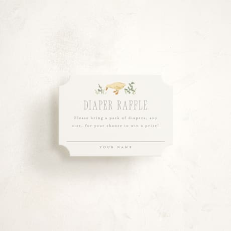 Mini Baby Shower Insert Cards